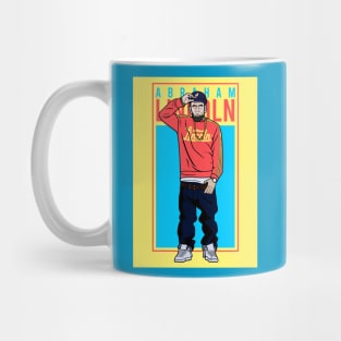 Lincoln Hip Hop Star Mug